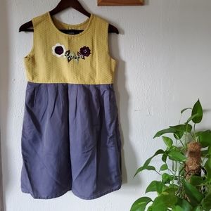 Embroidery anthropologie tunic dress summer fall